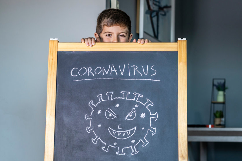 coronavirus aislamiento niños